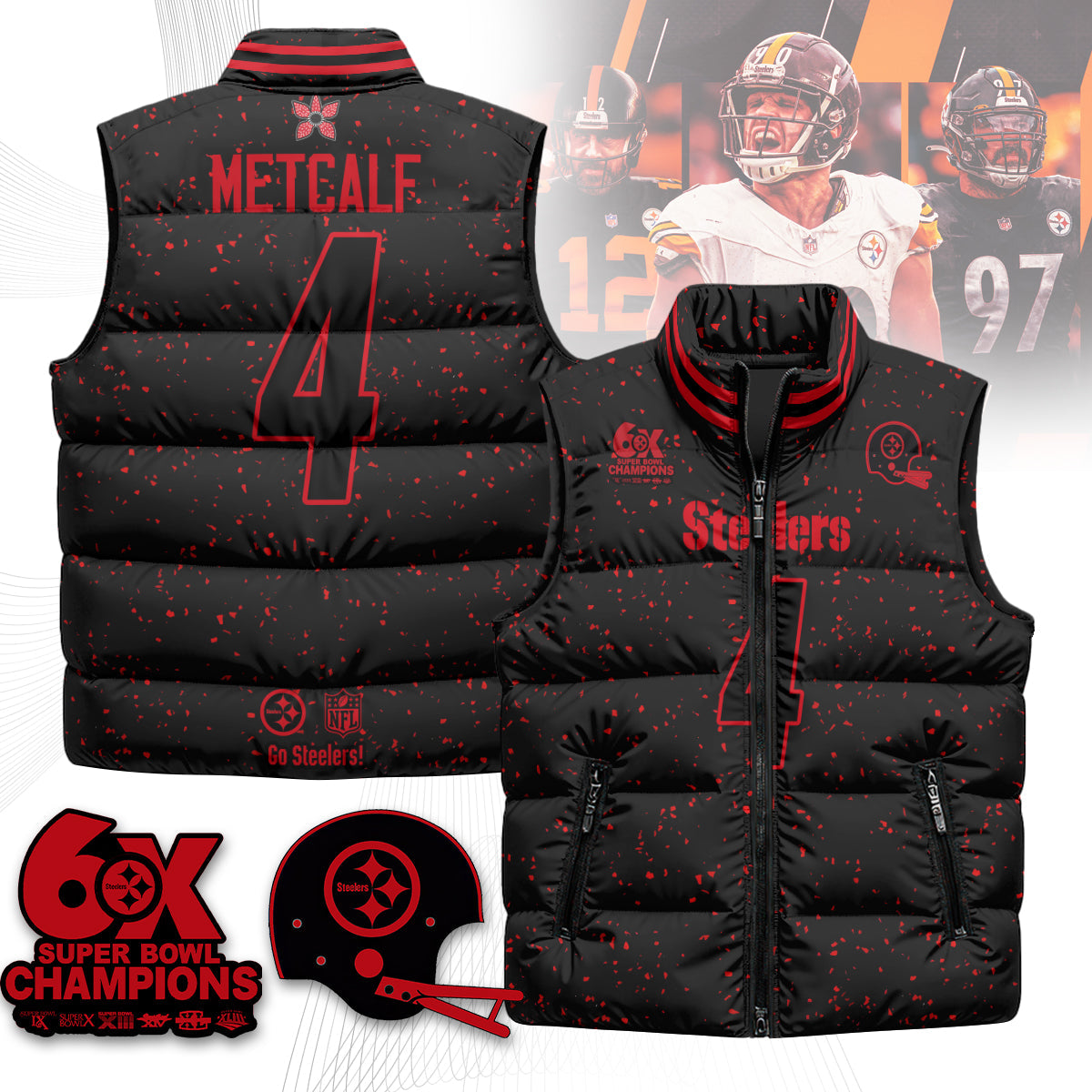 PIT 'Stranger Things Edition' Unisex Puffer Vest-DTD