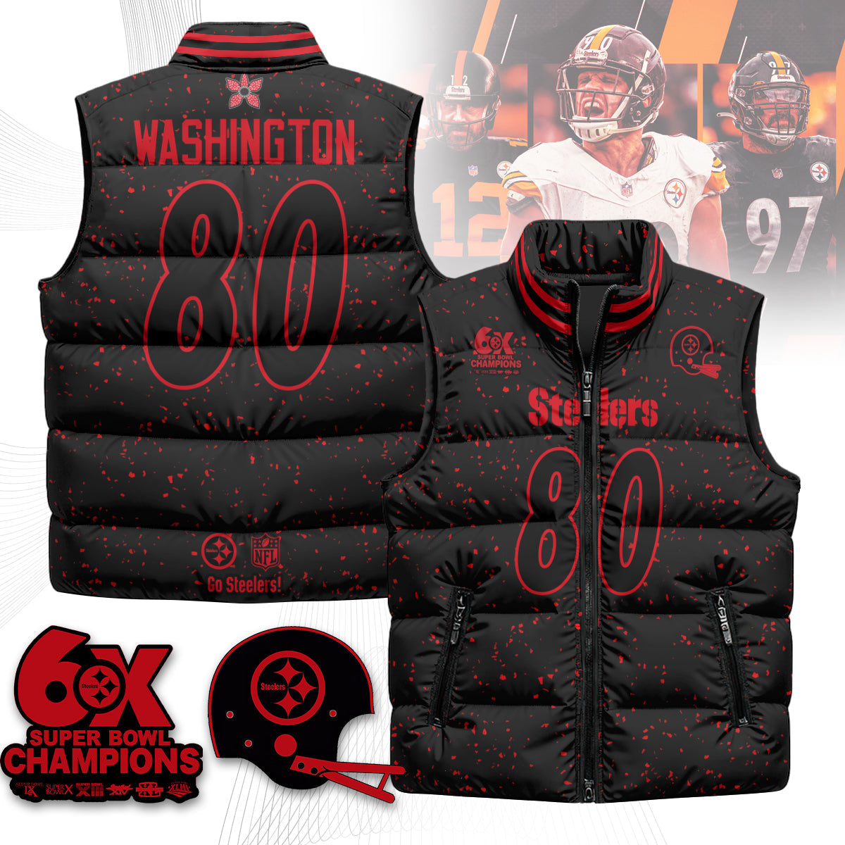 PIT 'Stranger Things Edition' Unisex Puffer Vest-DTD