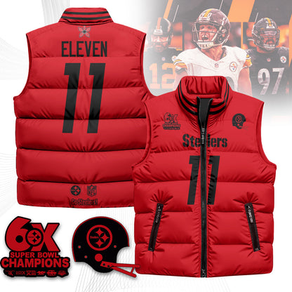 PIT 'Stranger Things Edition' Unisex Puffer Vest-DTD