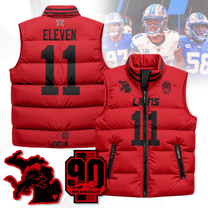 DET 'Stranger Things Edition' Unisex Puffer Vest-DTD
