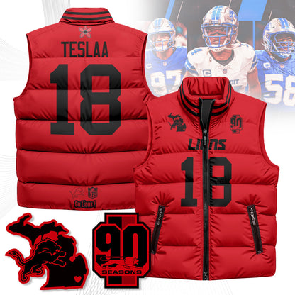 DET 'Stranger Things Edition' Unisex Puffer Vest-DTD