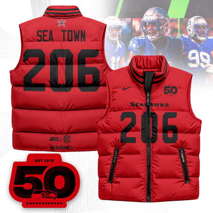 SEA 'Stranger Things Edition' Unisex Puffer Vest-DTD
