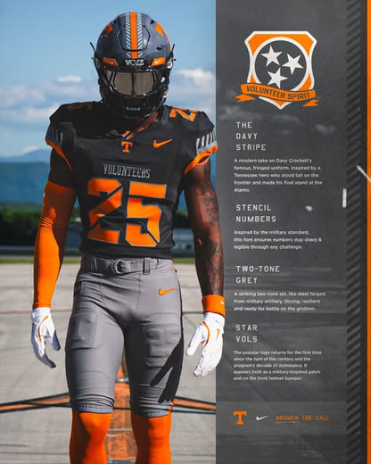 TENN 2025 Spirit Jersey - All Stitched-DTD