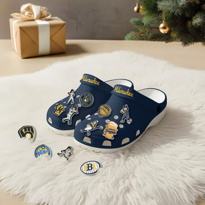 MWB 2026 Navy clogs - Charms Gift Set-DTD