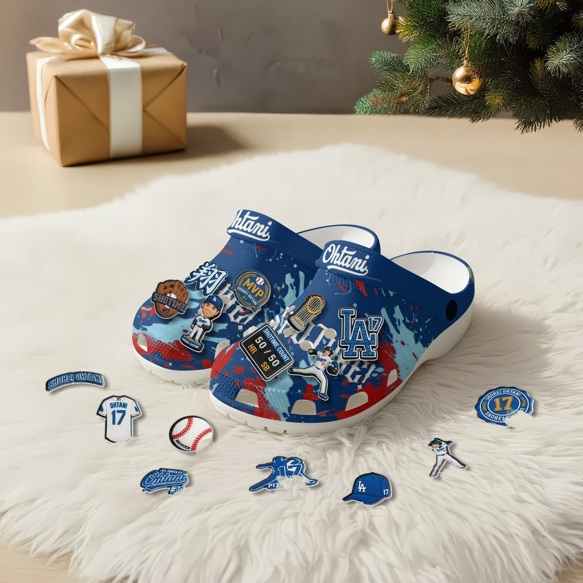 LAD 2026 Shotime Blue clogs - Charms Gift Set-DTD