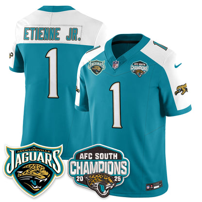 DET AFC South Division Champions Vapor Limited Throwback Jersey - All Stitched-DTD