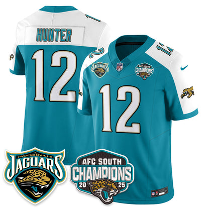 DET AFC South Division Champions Vapor Limited Throwback Jersey - All Stitched-DTD