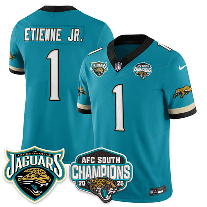DET AFC South Division Champions Vapor Limited Throwback Jersey - All Stitched-DTD