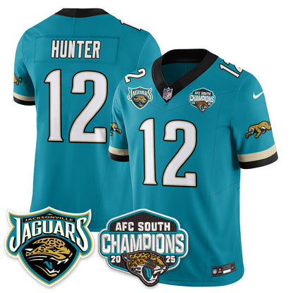 DET AFC South Division Champions Vapor Limited Throwback Jersey - All Stitched-DTD