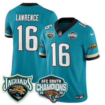 DET AFC South Division Champions Vapor Limited Throwback Jersey - All Stitched-DTD