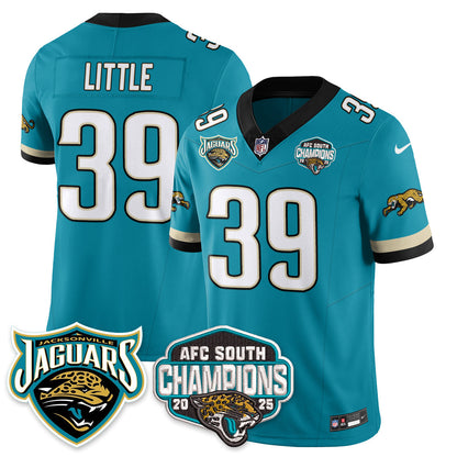 DET AFC South Division Champions Vapor Limited Throwback Jersey - All Stitched-DTD