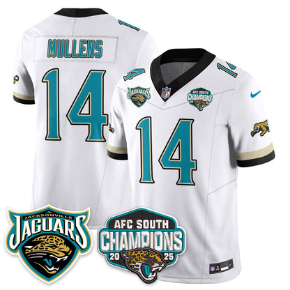 DET AFC South Division Champions Vapor Limited Throwback Jersey - All Stitched-DTD