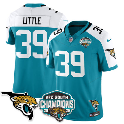 DET AFC South Division Champions Vapor Limited Jersey - All Stitched-DTD