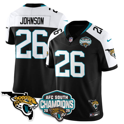 DET AFC South Division Champions Vapor Limited Jersey - All Stitched-DTD