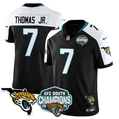 DET AFC South Division Champions Vapor Limited Jersey - All Stitched-DTD