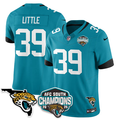 DET AFC South Division Champions Vapor Limited Jersey - All Stitched-DTD