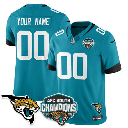 DET AFC South Division Champions Vapor Limited Jersey - All Stitched-DTD