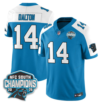 CAR NFC South Division Champions Vapor Limited Jersey n1 - All Stitched-DTD