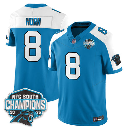 CAR NFC South Division Champions Vapor Limited Jersey n1 - All Stitched-DTD