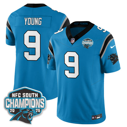 CAR NFC South Division Champions Vapor Limited Jersey - All Stitched-DTD