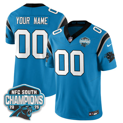 Custom CAR NFC South Division Champions Vapor Limited Jersey - All Stitched-DTD