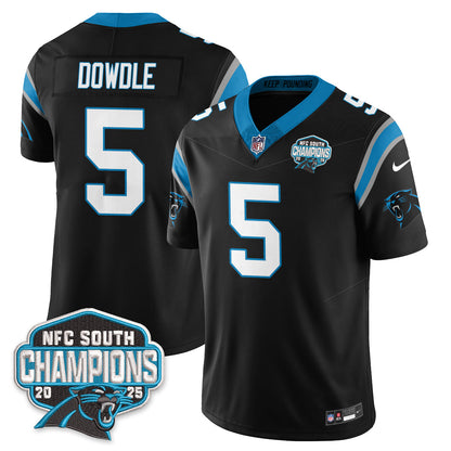 CAR NFC South Division Champions Vapor Limited Jersey n1 - All Stitched-DTD