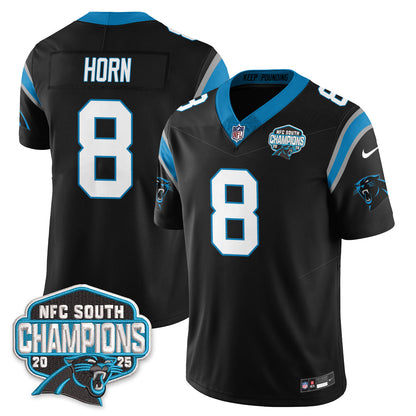 CAR NFC South Division Champions Vapor Limited Jersey n1 - All Stitched-DTD