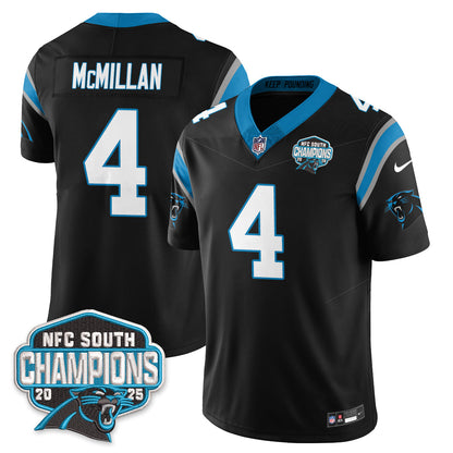 CAR NFC South Division Champions Vapor Limited Jersey n1 - All Stitched-DTD