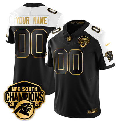 Custom CAR NFC South Division Champions Vapor Limited Jersey - All Stitched-DTD