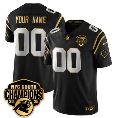 Custom CAR NFC South Division Champions Vapor Limited Jersey - All Stitched-DTD