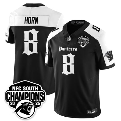 CAR Gothic NFC South Division Champions Vapor Limited Gothic Jersey - All Stitched-DTD