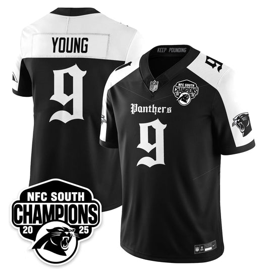 CAR Gothic NFC South Division Champions Vapor Limited Gothic Jersey - All Stitched-DTD