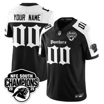 CAR Gothic NFC South Division Champions Vapor Limited Gothic Jersey - All Stitched-DTD