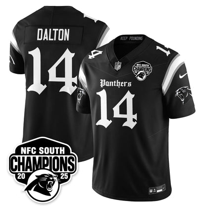 CAR Gothic NFC South Division Champions Vapor Limited Gothic Jersey - All Stitched-DTD