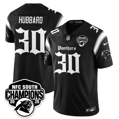 CAR Gothic NFC South Division Champions Vapor Limited Gothic Jersey - All Stitched-DTD