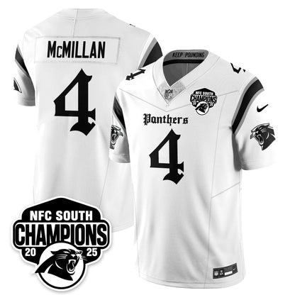 CAR Gothic NFC South Division Champions Vapor Limited Gothic Jersey - All Stitched-DTD
