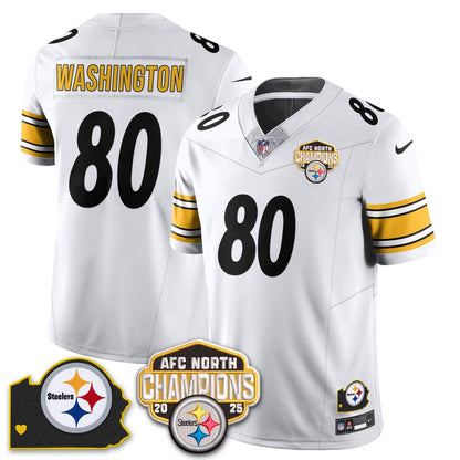 PIT AFC North Division Champions Vapor Limited Jersey - All Stitched-DTD