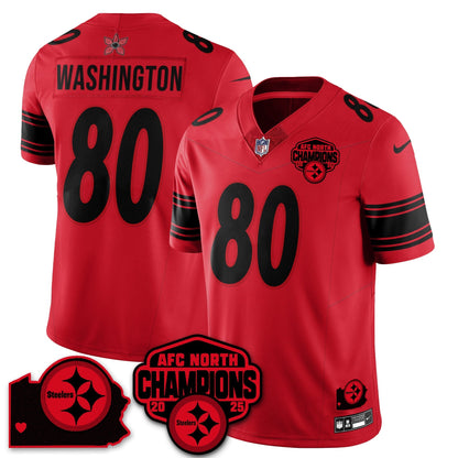PIT Stranger Things AFC North Division Champions Vapor Limited Jersey - All Stitched-DTD
