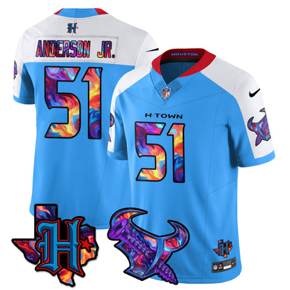 HOU Special Vapor Limited Jersey - All Stitched-DTD