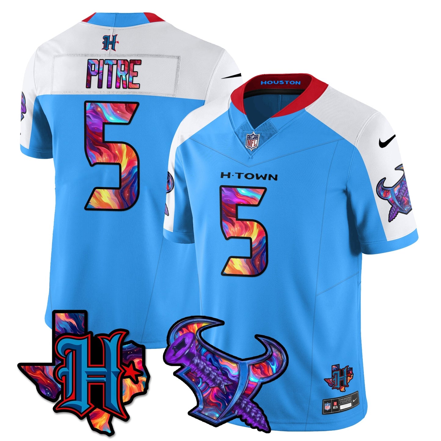 HOU Special Vapor Limited Jersey - All Stitched-DTD