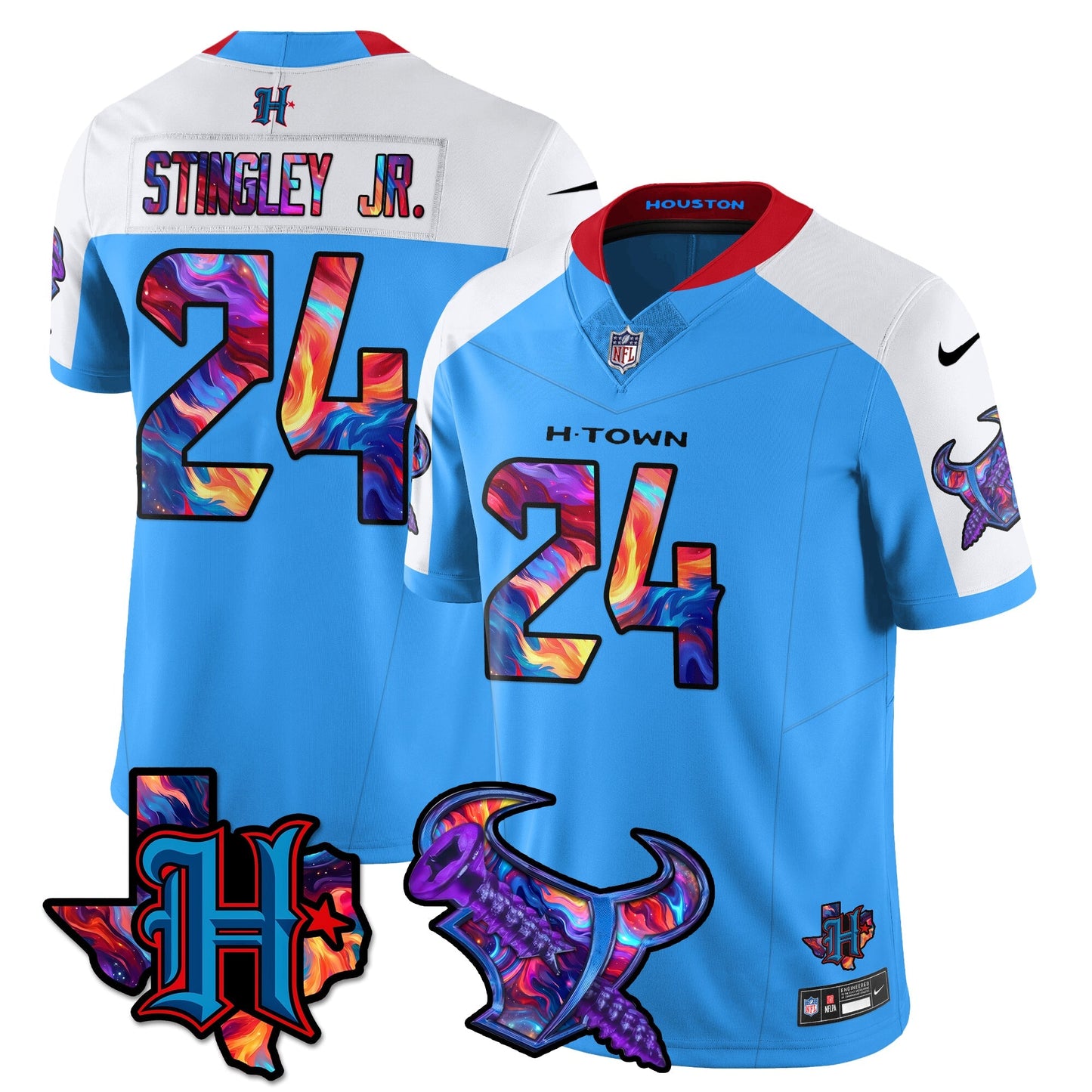 HOU Special Vapor Limited Jersey - All Stitched-DTD