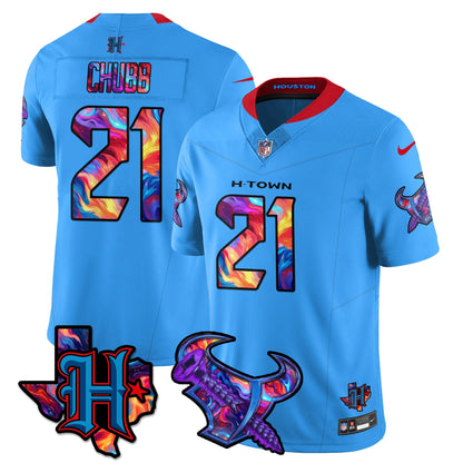 HOU Special Vapor Limited Jersey - All Stitched-DTD