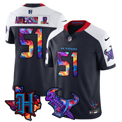 HOU Special Vapor Limited Jersey - All Stitched-DTD