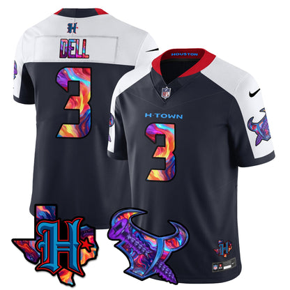 HOU Special Vapor Limited Jersey - All Stitched-DTD