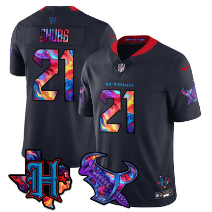HOU Special Vapor Limited Jersey - All Stitched-DTD