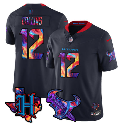 HOU Special Vapor Limited Jersey - All Stitched-DTD