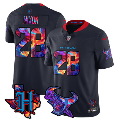 HOU Special Vapor Limited Jersey - All Stitched-DTD