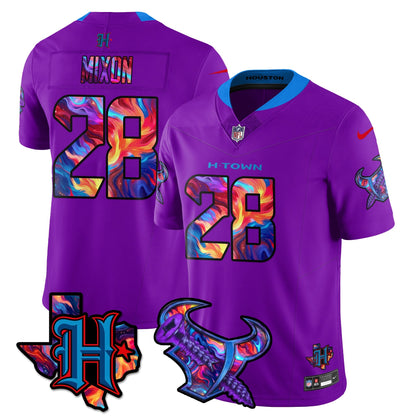 HOU Special Vapor Limited Jersey - All Stitched-DTD