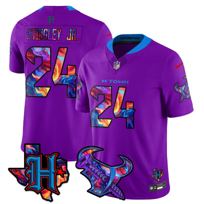 HOU Special Vapor Limited Jersey - All Stitched-DTD