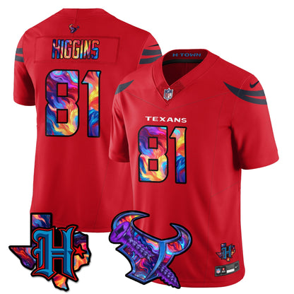 HOU Special Vapor Limited Jersey - All Stitched-DTD